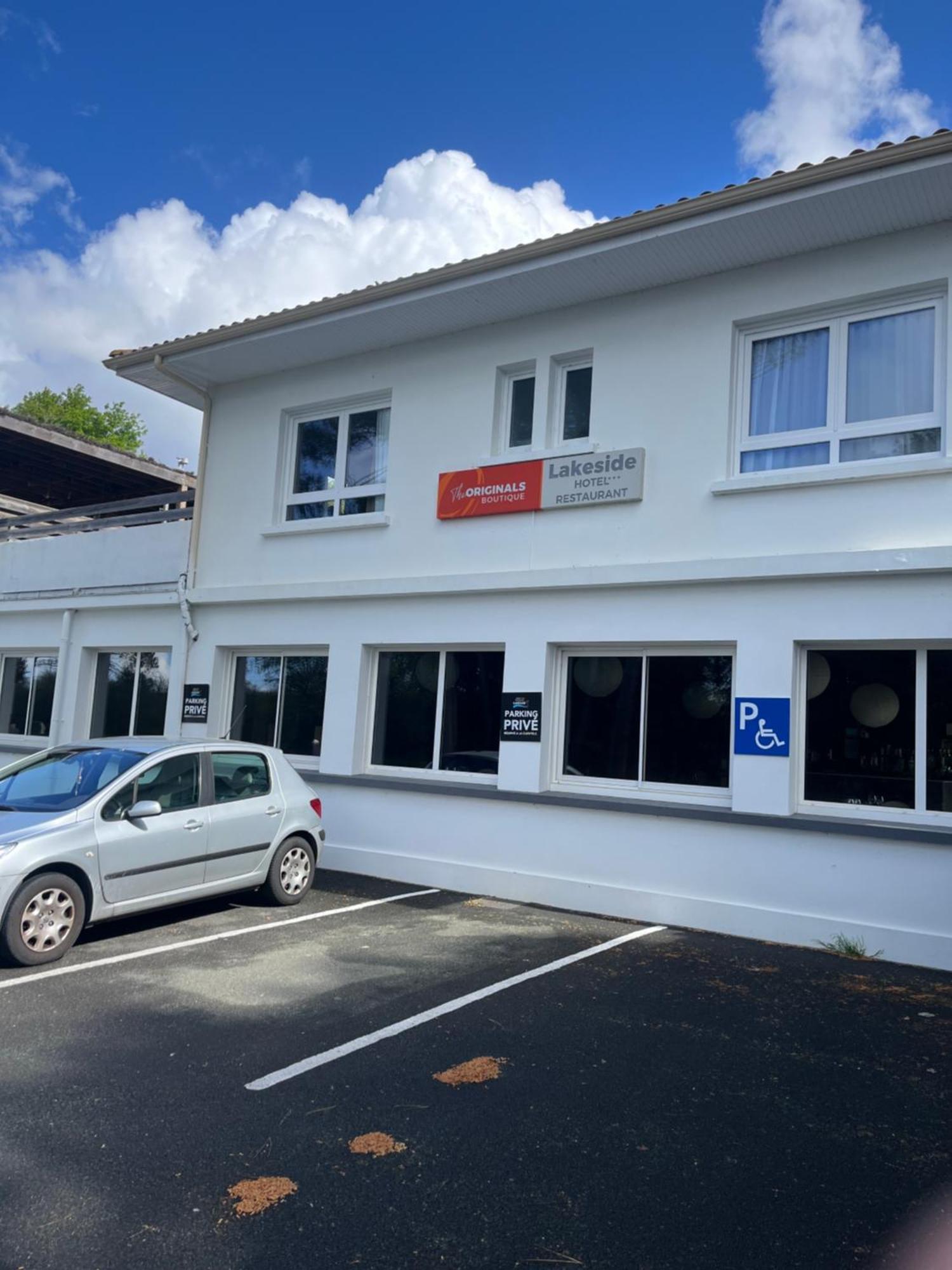 The Originals Boutique, Hotel Lakeside, Biscarrosse , Lac Parentis-en-Born Exteriör bild